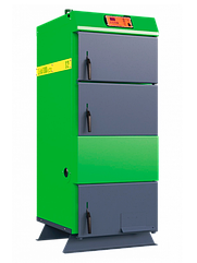 Твердотопливный котел Lavoro ECO L-32 автоматикой и вентилятором, двухконтурный