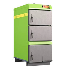 Твердотопливный котел Lavoro ECO XL-12 автоматикой и вентилятором, двухконтурный