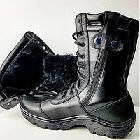 Берцы зимние Утка облегченные с натуральным мехом р 41