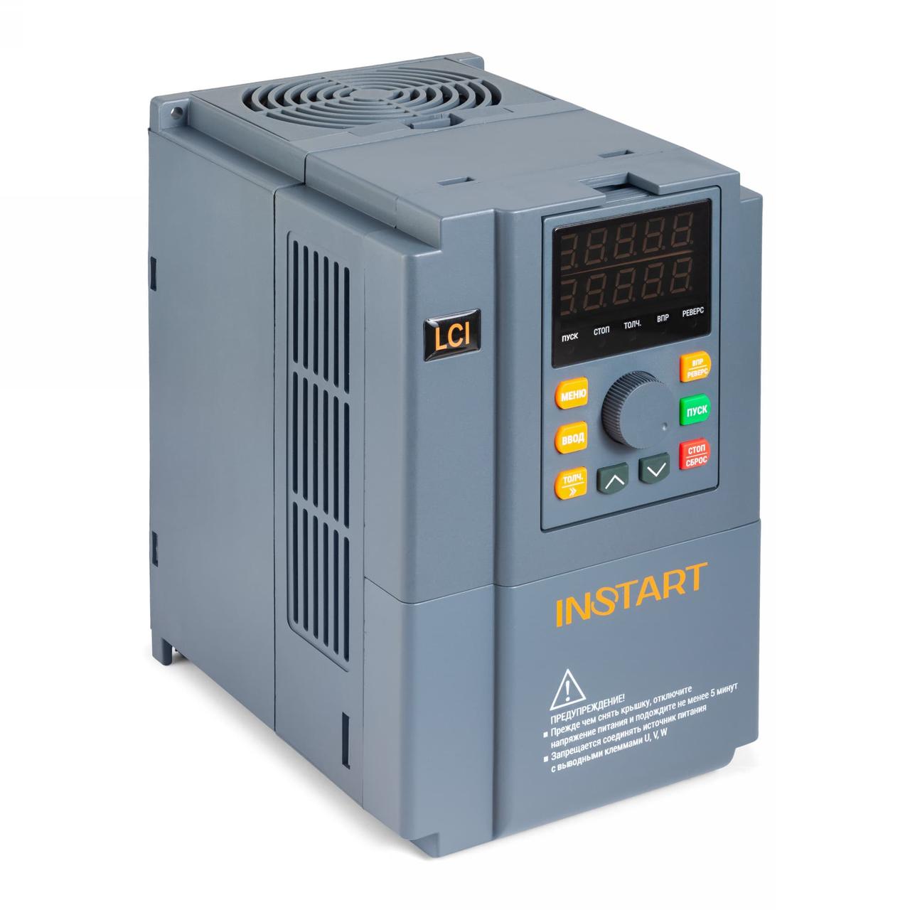 Преобразователь частоты LCI-G0.4-2B - 0.4 кВт, 2.0А, 1 фаза, 220В