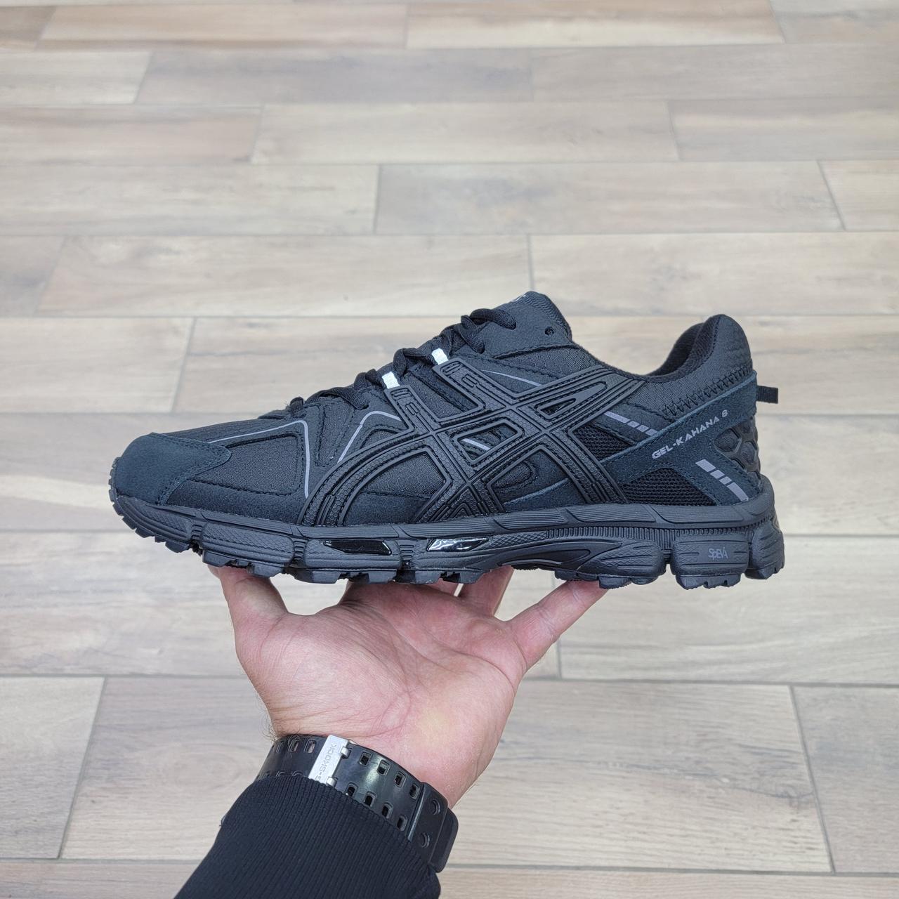 Кроссовки Asics Gel Kahana 8 Black Gray Thermo