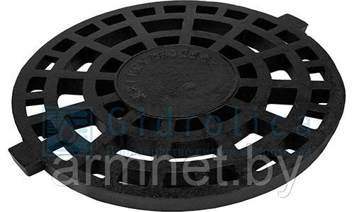 Дождеприёмник круглый чугунный тип ДК арт 220 - фото 3 - id-p34198815