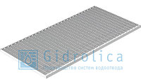 Решётка стальная Gidrolica® Step Pro 490×990 (ячейка) арт 302