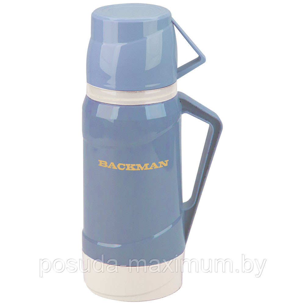 Термос со стеклянной колбой BACKMAN 1л BM-0903