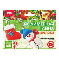Полимерная глина.Брелоки "Новогоднее настроение"