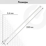 Стяжка (хомут) нейлоновая POWER LOCK, 3,6x250 мм, КОМПЛЕКТ 100 шт., белая, SONNEN, фото 4