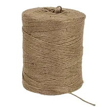 Шпагат джутовый ЩД П2 полированный 2-ниточный 1200 текс 1 кг