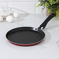 Сковорода блинная 22см Доляна, АП, пластик. ручка 7511485