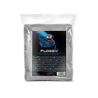Полотенце для автомобиля K2 FLOSSY PRO 60×90 см профессиональная сушка кузова премиум-класса