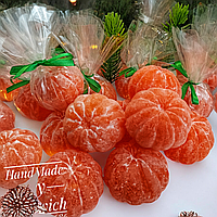 Мыло ручной работы «Мандаринка очищенная»