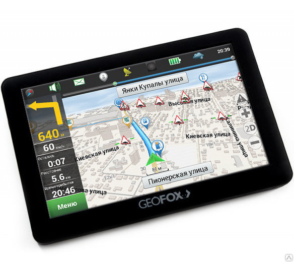 GPS навигатор 5" Geofox MID502GPS - фото 4 - id-p34249350
