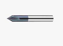 Фреза твердосплавная фасочная 10x25x10x60x3Fx90° HRC55 TIAIN