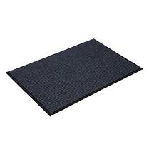 Коврик с ребристым ворсом влаговпитывающий на виниловой основе 80х120 см (коричневый), фото 2