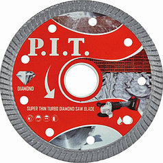 Диск алмазный отрезной P.I.T. Turbo (сверхтонкий) 115х22,2х1,4 мм ACTW02-T115
