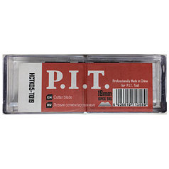 Лезвия трапециевидные P.I.T. 19x61 мм, 10 шт в уп., HCTK05-T019