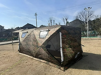 Трехслойная палатка куб для зимней рыбалки Mircamping, арт. 2023MC