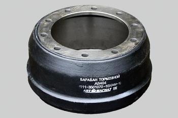 А8404 (111-3501070-10) (3501070-ХХХХХ) (АМ) Барабан тормозной СЗАП   L1 А8404 ось 8 тонн ( под накла