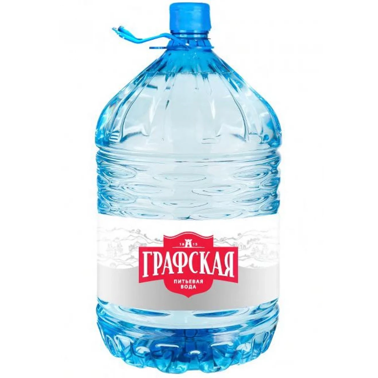 Питьевая вода негазированная Графская одноразовая тара 18,9 л