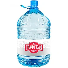 Питьевая вода негазированная Графская одноразовая тара 18,9 л