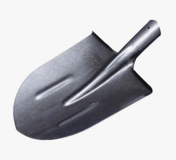 Лопата "Рельсовая сталь" штыковая американка