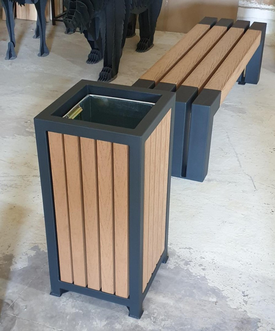 Урна в стиле ЛОФТ 52 Л DPG302