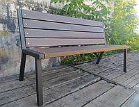 Уличная скамейка со спинкой Devika DPG708