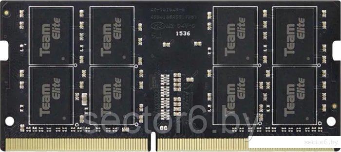 Оперативная память Team Elite 8ГБ DDR4 SODIMM 3200МГц TED48G3200C22-S01, фото 2