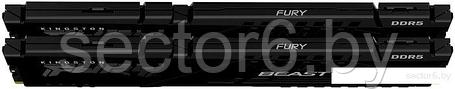 Оперативная память Kingston FURY Beast 2x16ГБ DDR5 5200МГц KF552C36BBEK2-32, фото 2