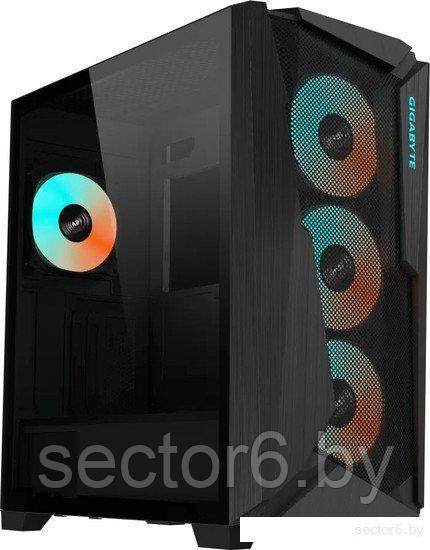 Корпус Gigabyte C301 Glass (черный)