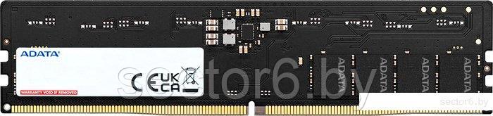 Оперативная память ADATA 16ГБ DDR5 5600 МГц AD5U560016G-S, фото 2