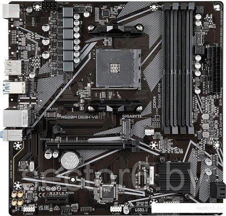 Материнская плата Gigabyte A520M DS3H V2 (rev. 1.1), фото 2