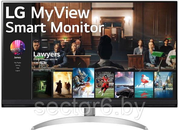 Smart монитор LG MyView Smart Monitor 32SQ700S-W, фото 2