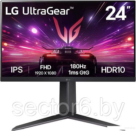 Игровой монитор LG UltraGear 24GS65F-B, фото 2