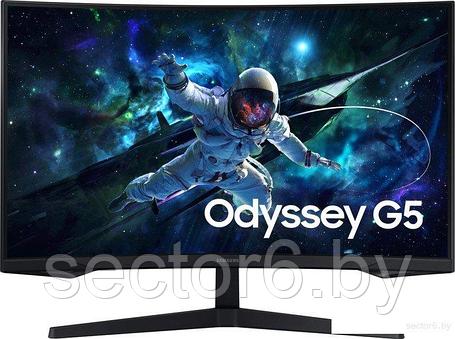 Игровой монитор Samsung Odyssey G5 LS32CG550EIXCI, фото 2