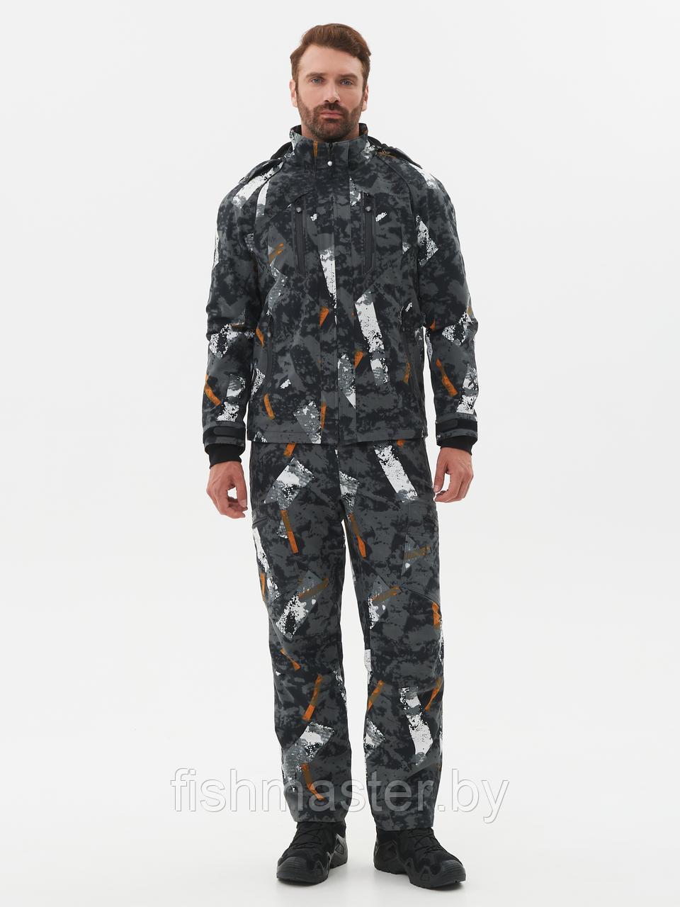 Костюм деми HUNTSMAN Матрица -5°С цвет КМФ/Черный