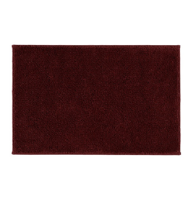 IKEA/  СОДЕРСЬОН коврик для ванной, насыщенный красный, 50x80 см