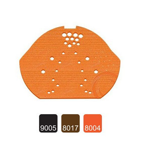 Торцевая заглушка конька Wabis DK-WBS ПП 223×160 мм черный RAL 9005