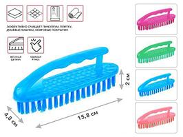 Щетка-утюжок 15.8х4.8см., цвет ассорти  Solid (Солид), PERFECTO LINEA