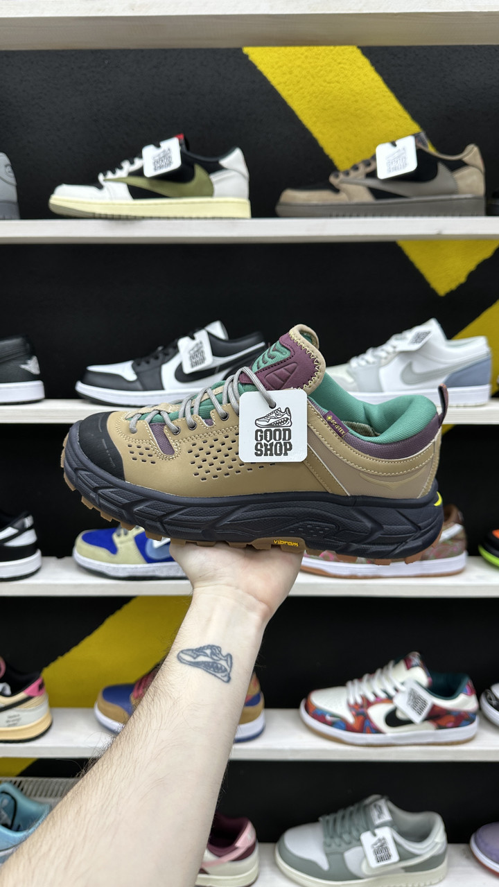 Кроссовки WTR Hoka x Jlal Beige Black Blue