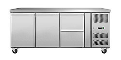 Морозильный стол Koreco GN/3100BTL2D2 (2 двери, 2 ящика, без борта, -18 до -20 С)