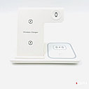 Беспроводная зарядная станция 3 в 1 Wireless charger K1527, фото 3