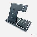 Беспроводная зарядная станция 3 в 1 Wireless charger K1527, фото 2
