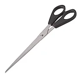 Ножницы STAFF Basic, 180 мм, чёрные, ПВХ чехол с европодвесом, 236939, Китай, фото 2