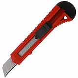 Нож канцелярский 18 мм STAFF EVERYDAY, фиксатор, матовый корпус ассорти, упак.с подвес, 238179,КИТАЙ, фото 3