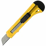 Нож канцелярский 18 мм STAFF EVERYDAY, фиксатор, матовый корпус ассорти, упак.с подвес, 238179,КИТАЙ, фото 4