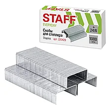 Скобы для степлера STAFF №24/6 1000 шт