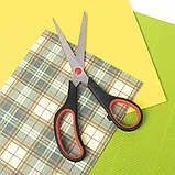 Ножницы с прорезиненными ручками STAFF EVERYDAY 215 мм, чехол, фото 8