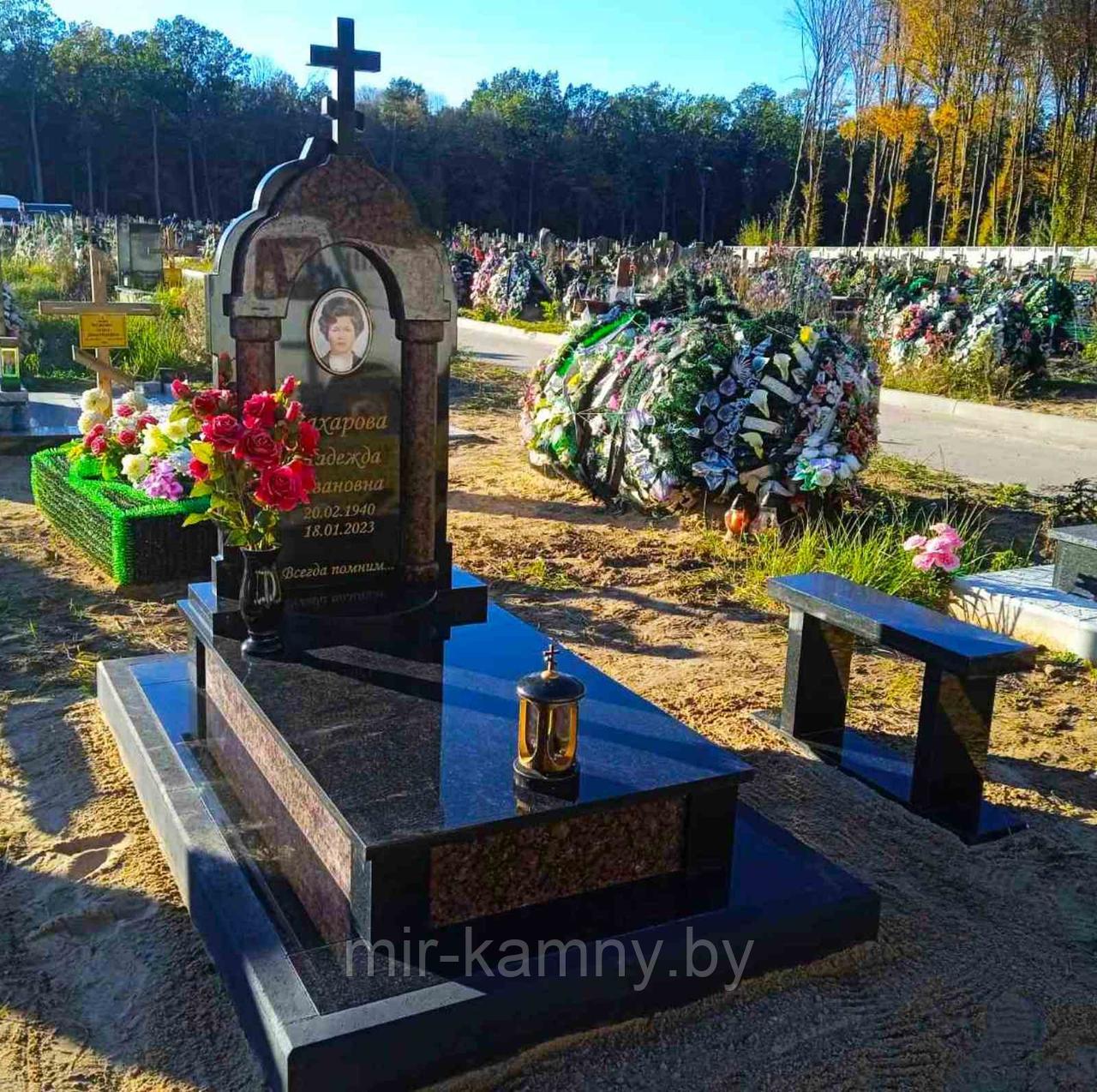 ЭКСКЛЮЗИВНЫЙ ПАМЯТНИК ИЗ НАТУРАЛЬНОГО КАМНЯ В ГРОДНО