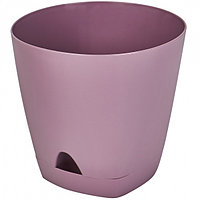 Горшок для цветов 8л AMSTERDAM D 250 с прикорневым поливом Морозная слива