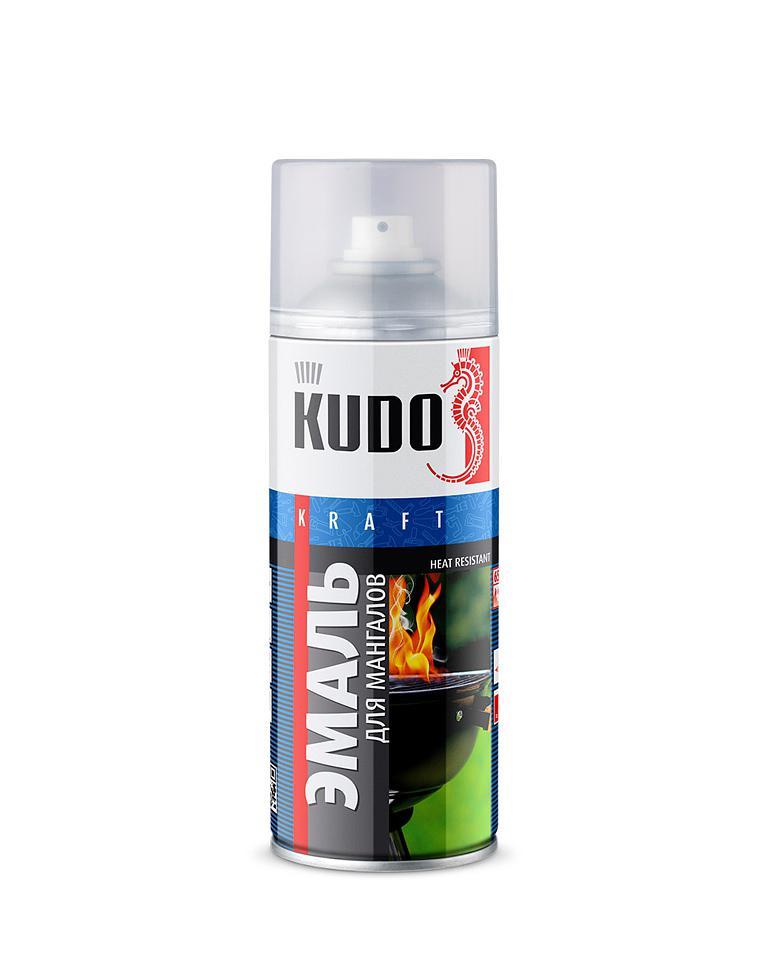 Термостойкая эмаль "KUDO" для мангалов 520гр. золотая